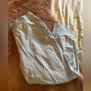 Womens Blue Fila Sweatpants